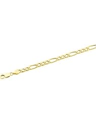 14K Yellow Gold 20 Inch Figaro Chain