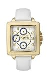 Tommy Hilfiger Leather Collection Mutlifunction White Dial Women's Watch#1780824