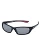 BODY GLOVE Matte Black Rubberized LANIKAI Sunglasses with Smoke Polarized Lenses