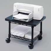 Safco 5206GR Under-Desk Printer Fax Stand in Gray