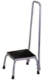 Foot Stool with Handle (Chrome) (34H x 10L x 14W )