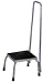 Office Products : Foot Stool with Handle (Chrome) (34"H x 10"L x 14"W )