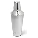 Rink Drink 3 Piece Manhattan Cocktail Shaker set (28 oz / 795ml - 26cm Tall) Stainless Steel Cocktail Shaker with Built in Strainer