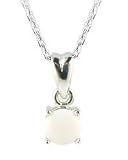 Opal Birthstone Necklace