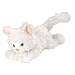 Plush Floppy Longhair White Cat 7