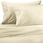 1200 Thread Count Queen Size 4pc Egyptian Bed Sheet Set, Deep Pocket, CREAM