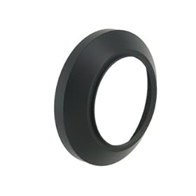 72mm Metal Wide Angle Screw-in Lens Hood (Black) + Worldwide free shiping