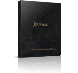 jim rohn leather bound leadership journal