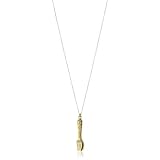Monserat De Lucca Brass Fork And Spoon Necklac