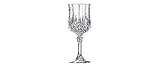Cristal d'Arques Longchamps Crystal Wine Glass, Set of 4