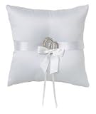 Wilton Infinity White Ring Bearer's Pillow