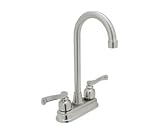 Huntington Jenova 4 Satin Nickel Centerset Bar Faucet