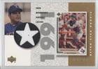 2002 UD Authentics Retro Star Rookie Jerseys Gold #SRIR - Ivan Rodriguez/275
