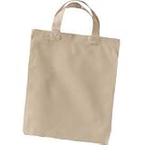 Baumwolltasche 22x26 cm, Naturfarben