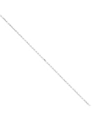 1.5 mm, Sterling Silver, Beaded Chain - 24 inch