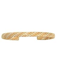 Sailor - Sergio Lub Solid Sterling Silver & 14K Gold Filled Cuff Bracelet - Handmade in USA!