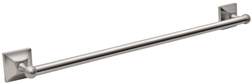 Gatco Meridian 24 Wide Satin Nickel Wall Towel Bar