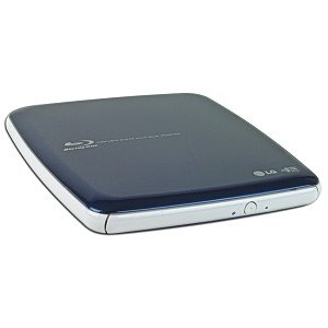 LG Electronics BP06LU10 LightScribe 6X External Blu-ray Rewriter Drive (Black)