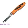 Havalon Piranta-EDGE with Blaze Orange Handle with 12 additional Crazy Sharp Blades
