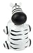 Flipper 136-AB-01-ZB Animal World Toothbrush Holder, Zebra - 6 Pack