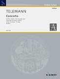 Concerto in D Major for Flute, Violin, Viola da Gamba (or Cello) & Basso Continuo (Score & Parts) (Anitiqua Eine Sammlung Alter Musik)