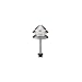 Malibu Lighting LT406N 4W Low VoltaMini-Tier Pagoda Path Light - Brushed Nickel
