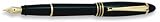 02111 AURORA B11/N-EF METAL BLACK FOUNTAIN PEN Extra Fine Nib