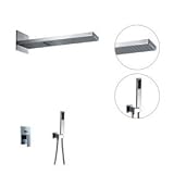 Buy Chrome Wall Mount Contemporary Shower Faucets