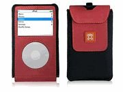 XtremeMac IPV-MGL-30 MicroGlove for iPod- Black/Red