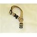 3/4 Adj Dog Collar Med Gold