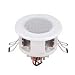 Compact ceiling speaker, 100V line, black