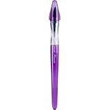 Pilot Pen Plumix Purple Barrel Fountain Pen with Blue Ink and Medium Nib, 90041