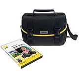 21fpy CHn L. SL160  Nikon D3000 D5000 DSLR Starter Kit  with Nikon School DVD Fast, Fun & Easy III / IV and D SLR System Case