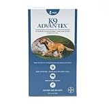  : K9 Advantix Flea Control for Dogs 55 Pounds and Over (4 Applications)