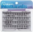 Ardell False Eyelashes 6 pack DuraLash Naturals Combo Black Individual Lashes