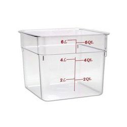Camwear Camsquare Food Storage Containers (6SFSCW) Category: Polycarbonate Storage Food Boxes