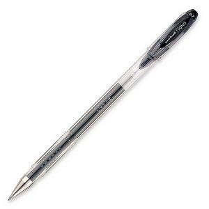 Cardscan SAN-70792 Uni-ball Ex2 Gel Pen - 0.7 Mm Pen Point Size - Black Ink - Clear Barrel... by 