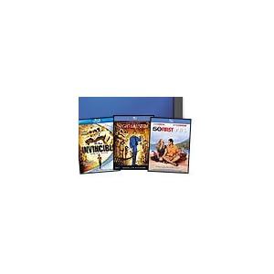 50 First Dates, Invincible and Night at the Museum - 3-pack Blu-ray Discs