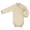Sckoon Organic Cotton Kimono Body Rose/Tan