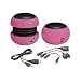 Wentronic Soundball Mini-Lautsprecher pink