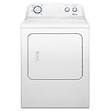 Amana 7.0 cu. ft. Traditional Electric Dryer with Interior Drum Light, NED4700YQ, White