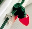 Pack of 25 Christmas Lights & Garland Translucent Nail-On Clips #3900-99-1040