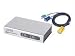 Aten CS-72EC 2-port PS/2 Desktop Slim KVM Switch - 2 x 1 - 2 x SPHD-15 Keyboard/Mouse/Video