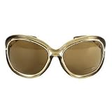 TOM FORD SAMATHA SUNGLASSES TF52 769 OLIVE PLASTIC SHADES