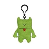 Bop N' Beep Pink-Green UglyDoll Keychain Clip On