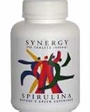 Synergy Natural Organic Spirulina, 1000 Tabs