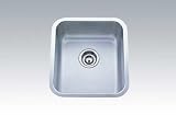 LineaAqua Citizen 16 x 18 x 7 Undermount 18 Gauge Stainless Steel Kitchen Sink