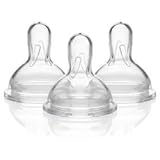 Medela Medium-Flow Wide Base Nipples (3-Pack)