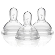 Medela Medium-Flow Wide Base Nipples (3-Pack)
From Medela
