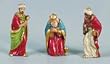 Nativity Figurines - 3" Figurines - 3-Pieces - The Three Kings (Three Wise Men)